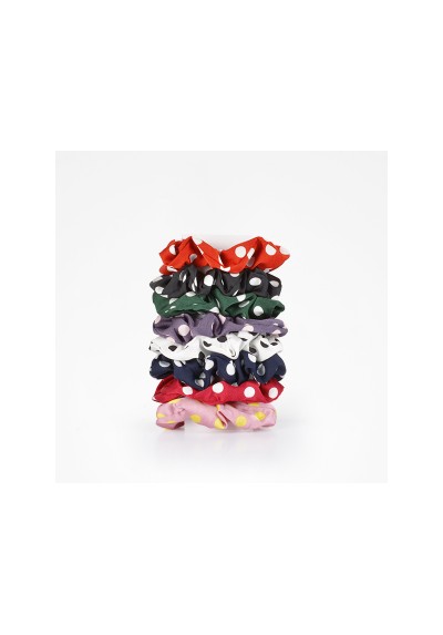 BIFULL COLETEROS COLORES HAIRBAND SATIN COLORS 8 UNIDS